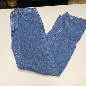 Flannel lined Carhartt Jeans